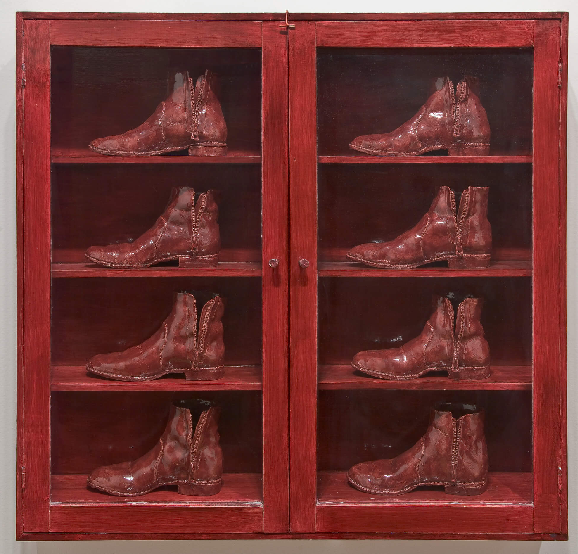 Gathie Falk, Eight Red Boots, 1973