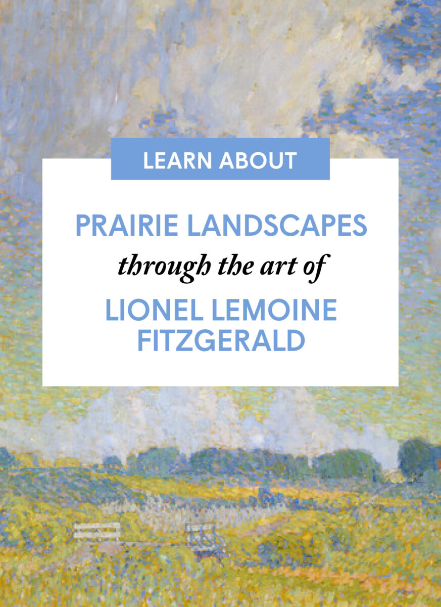 Prairie Landscapes through the art of Lionel LeMoine FitzGerald
