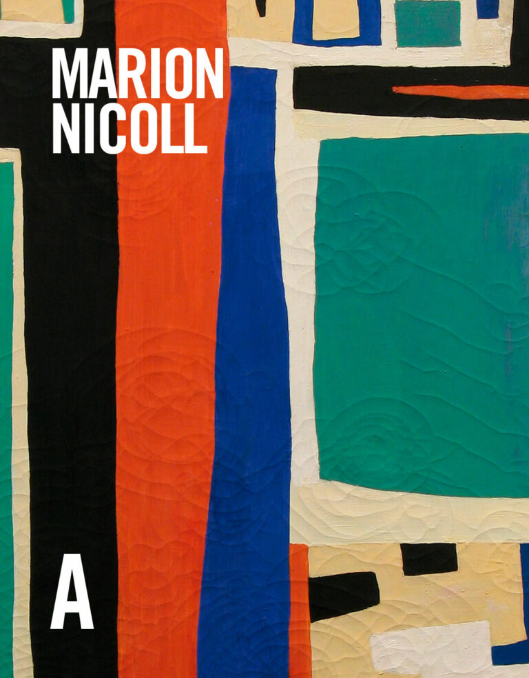 Marion Nicoll: Sa vie et son œuvre, par Catharine Mastin