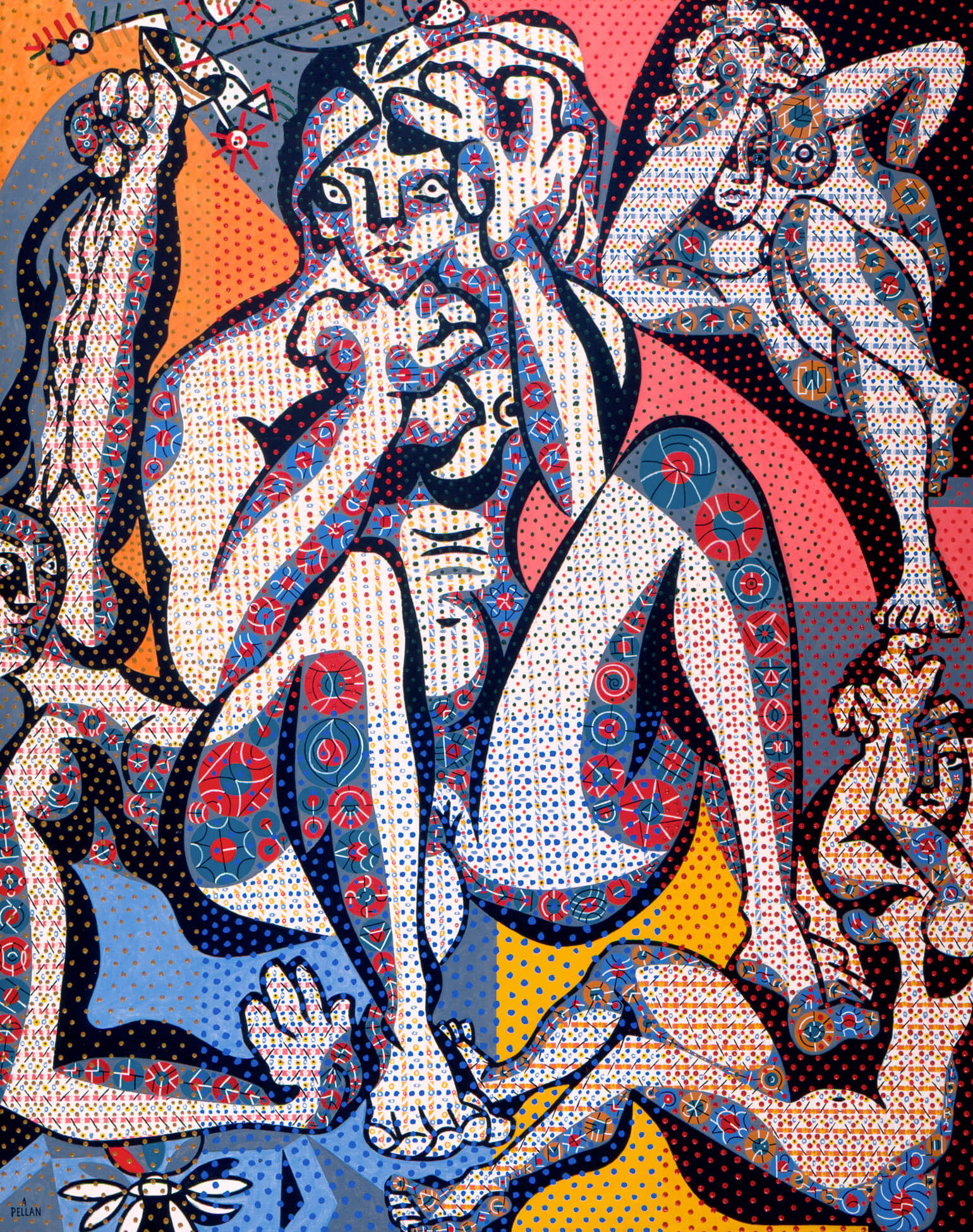 Alfred Pellan, Quatre femmes, 1944-1947