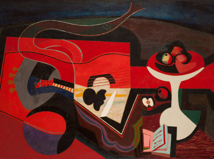 Alfred Pellan, Instruments de musique – A, 1933