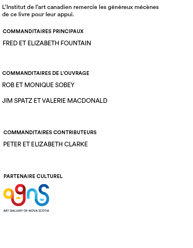 Nos commanditaires