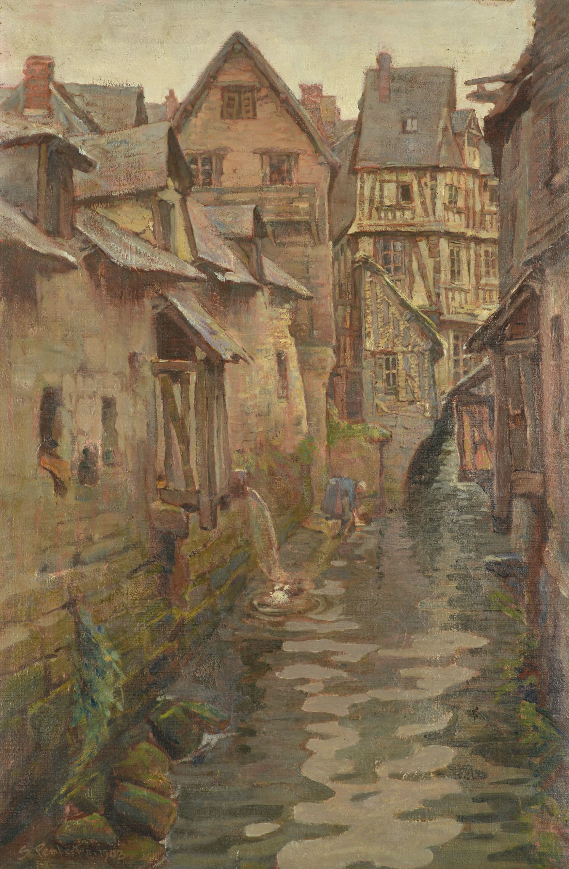 Sophie Pemberton, Caudebec-en-Caux, 1903