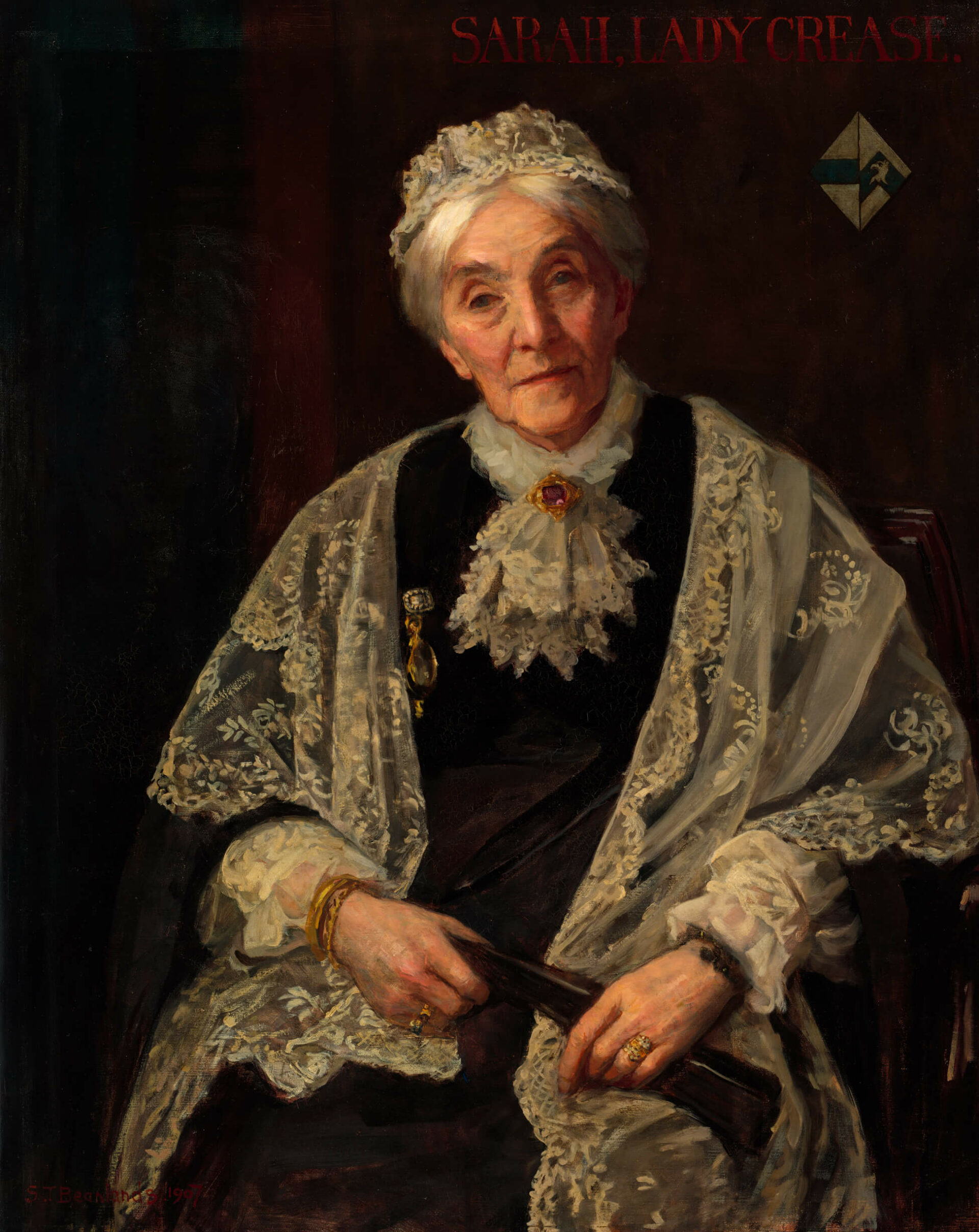 Sophie Pemberton, Lady Sarah Crease, 1907