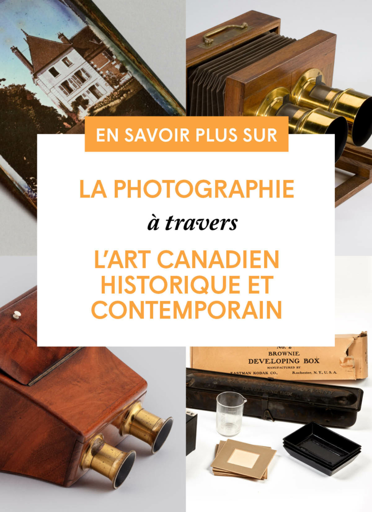 La photographie à travers l'art canadien, historique et contemporain