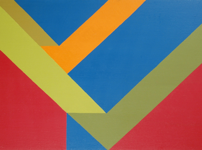 Takao Tanabe, One Orange Strip, 1964