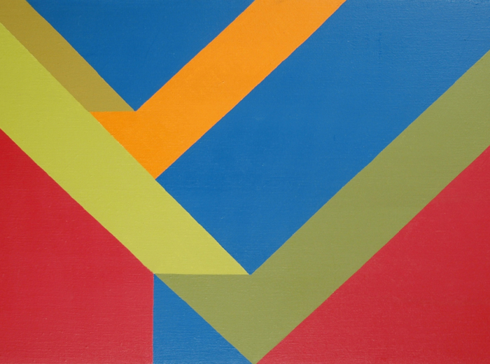 Takao Tanabe, One Orange Strip, 1964