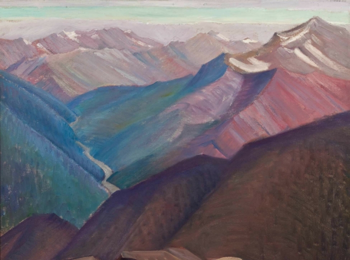 Vallée de la rivière Bow au-dessus de Revelstoke