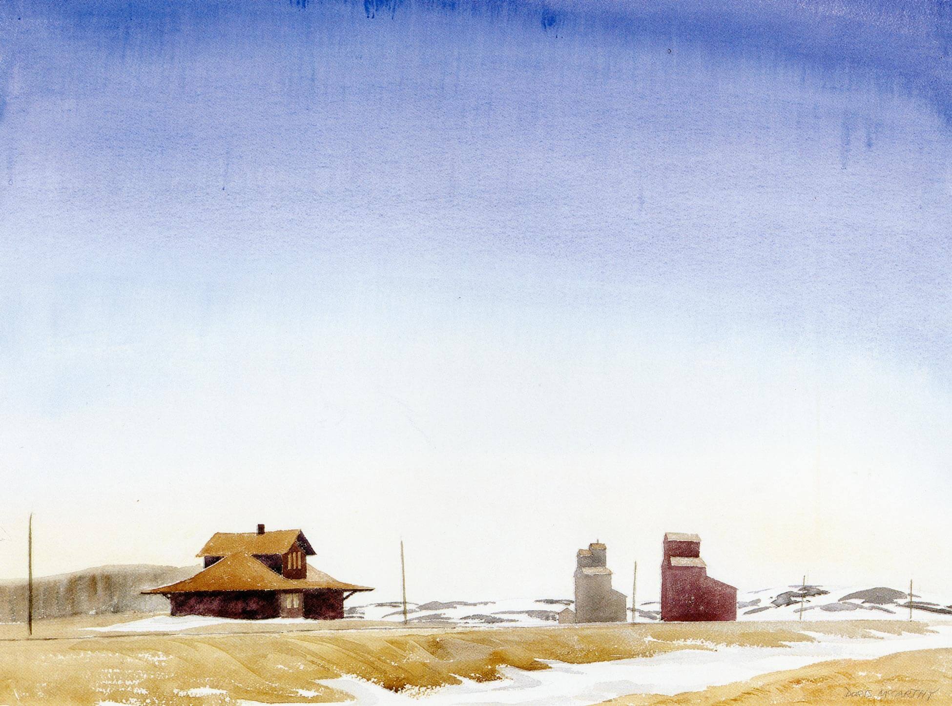 Rockglen, Saskatchewan, 1983