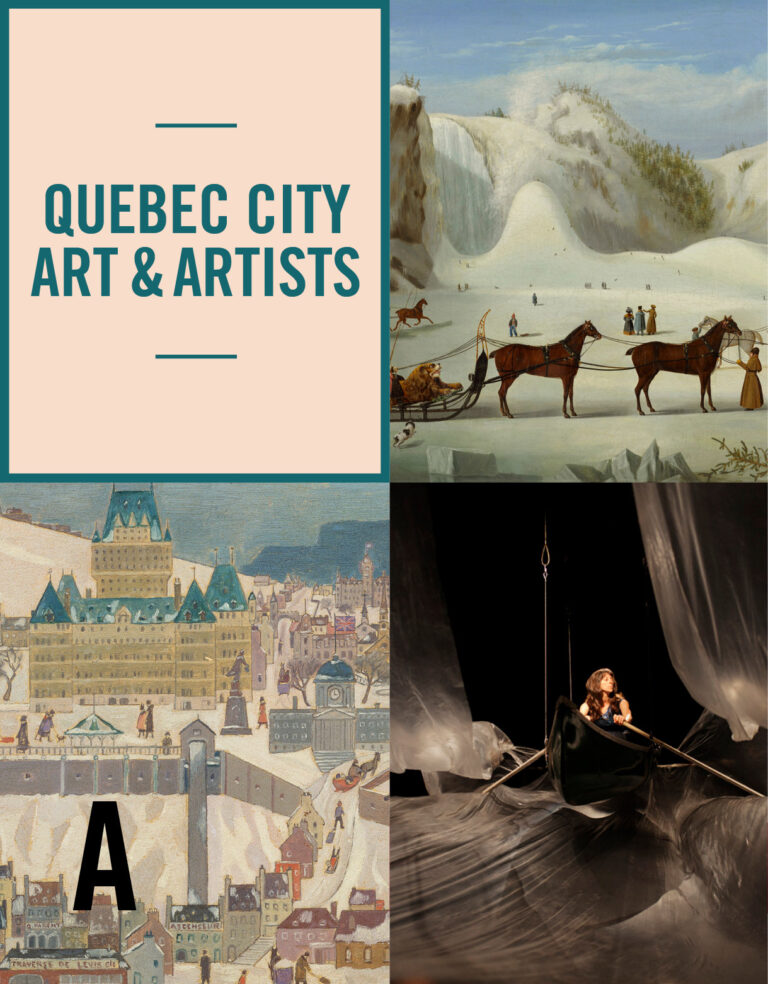 Quebec City Art & Artists: An Illustrated History, By Michèle Grandbois